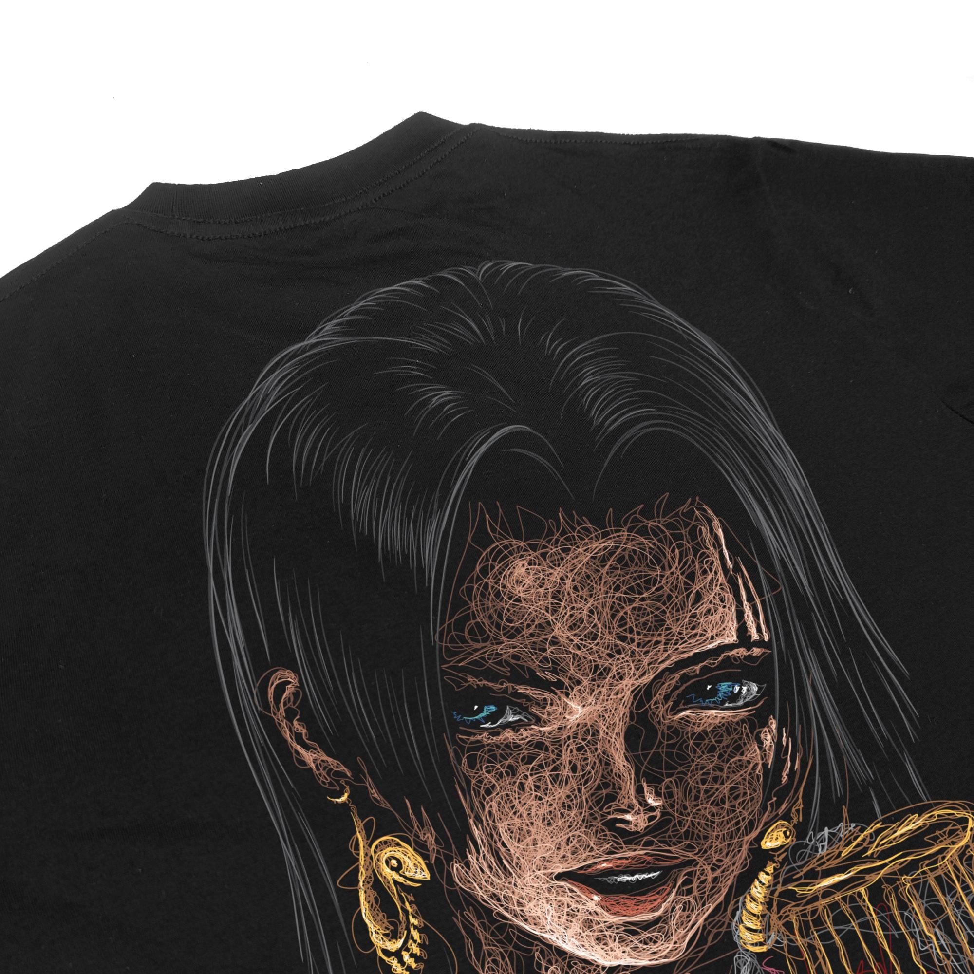 Zetproject Zetsu - Kaos Tshirt Anime Distro Hitam Pria Wanita Lengan Pendek - Hancock-5