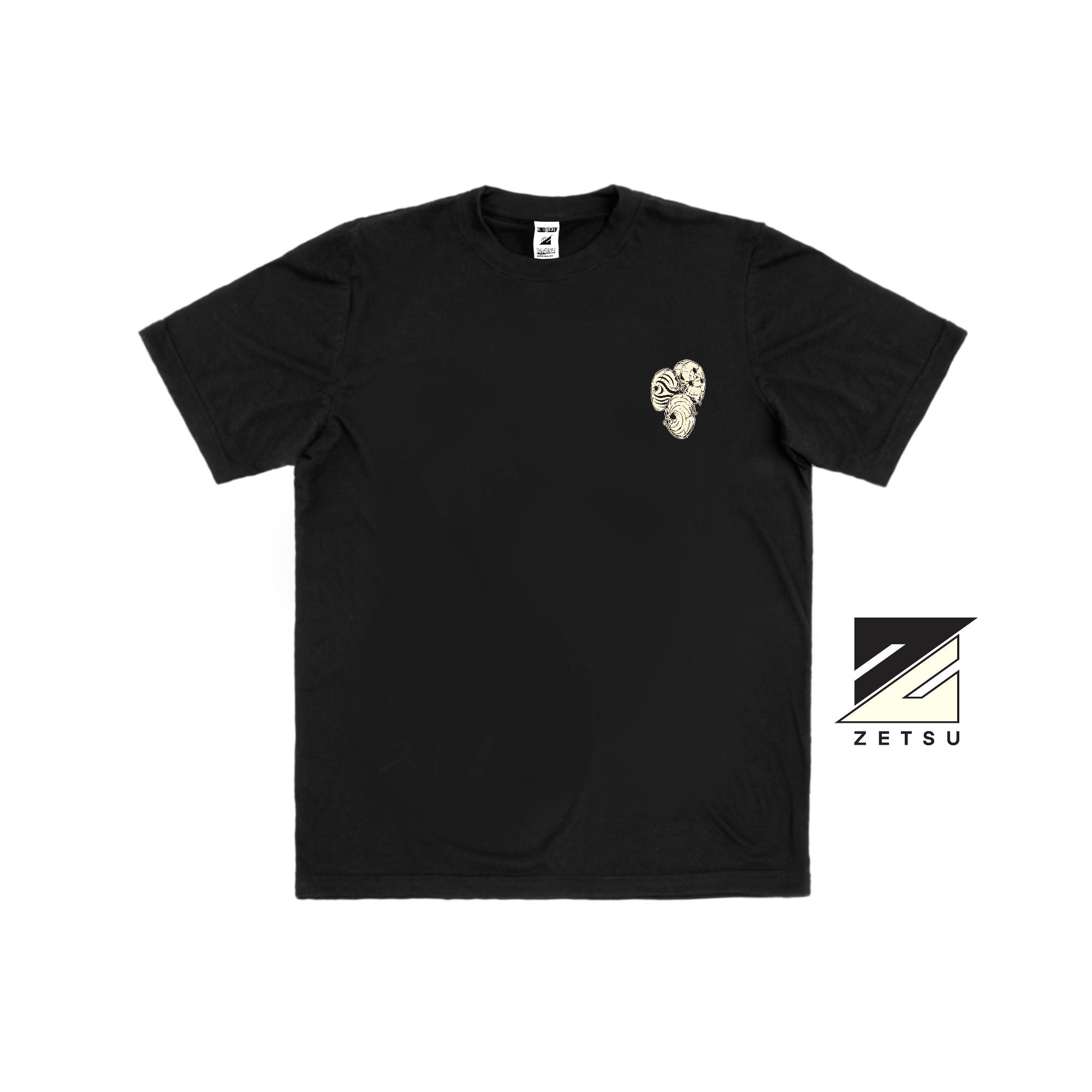 Zetproject Zetsu - Kaos Tshirt Anime Distro Hitam Pria Wanita Lengan Pendek - Obito-6
