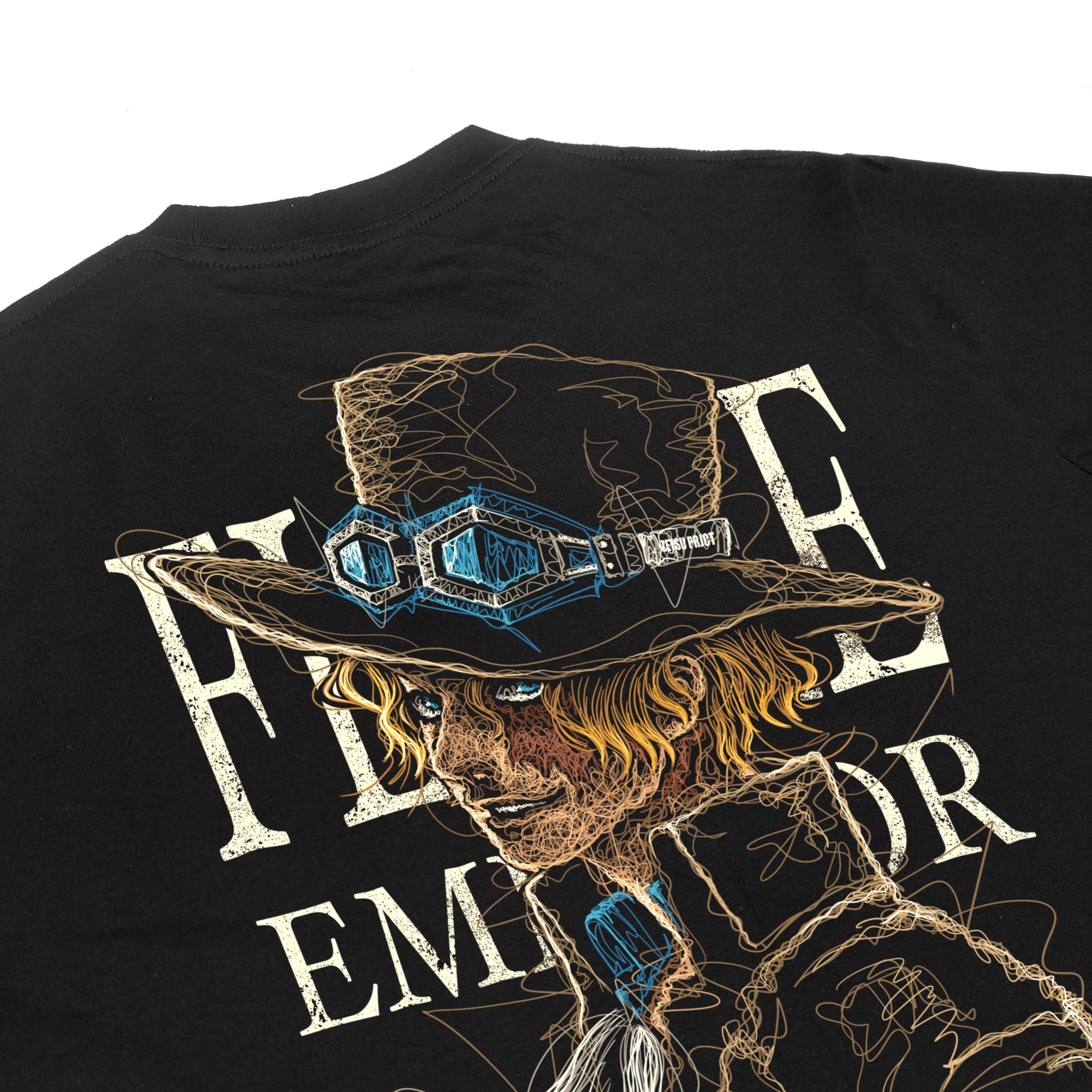 Zetproject Zetsu - Kaos Tshirt Anime Distro Hitam Pria Wanita Lengan Pendek - Sabo-5