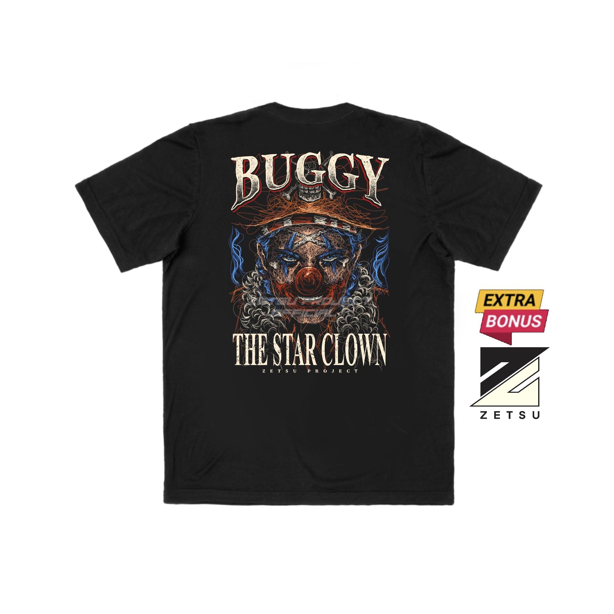 Zetproject Zetsu - Kaos Tshirt Anime Distro Hitam Pria Wanita Lengan Pendek - Buggy-4