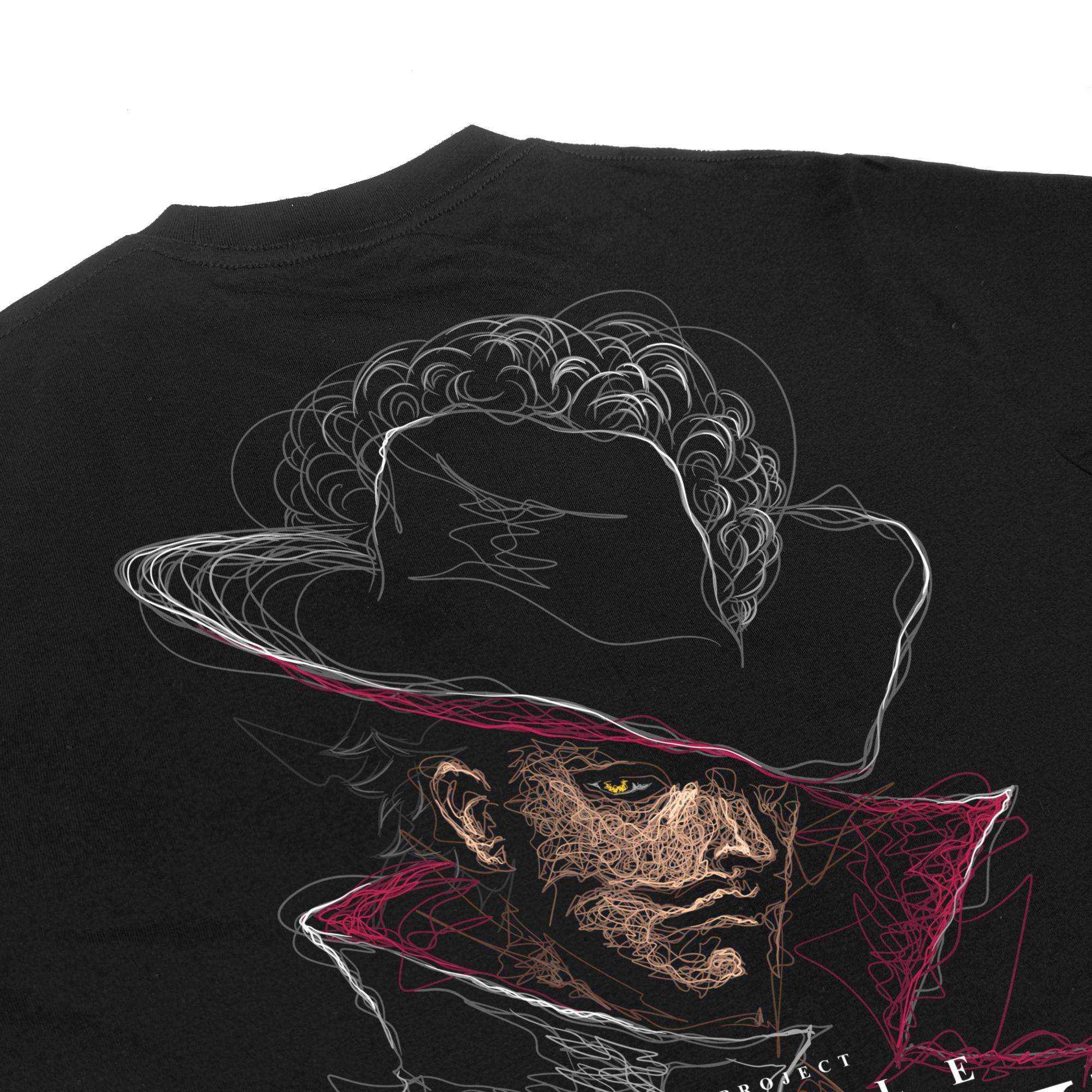 Zetproject Zetsu - Kaos Tshirt Anime Distro Hitam Pria Wanita Lengan Pendek - Mihawk-5