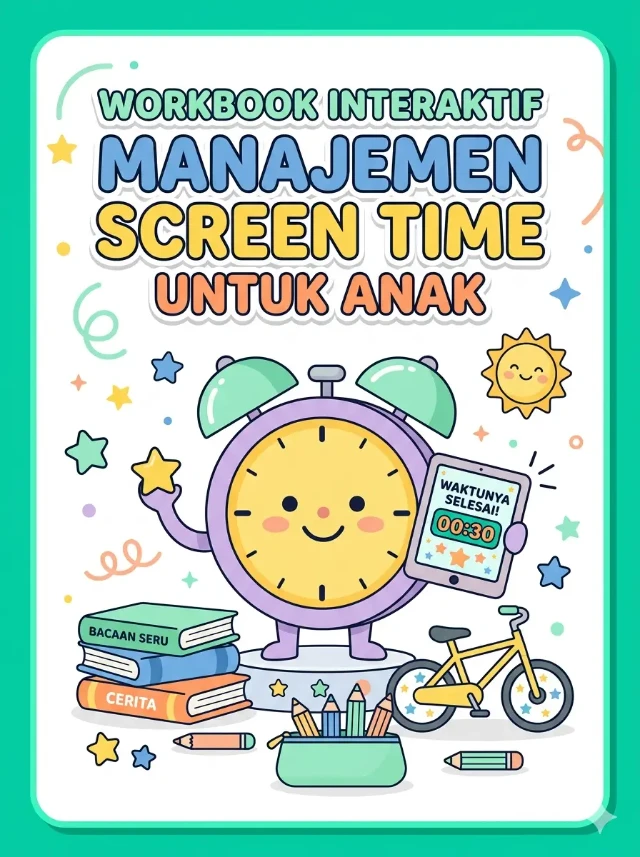 Workbook Screen Time Manajemen Anak