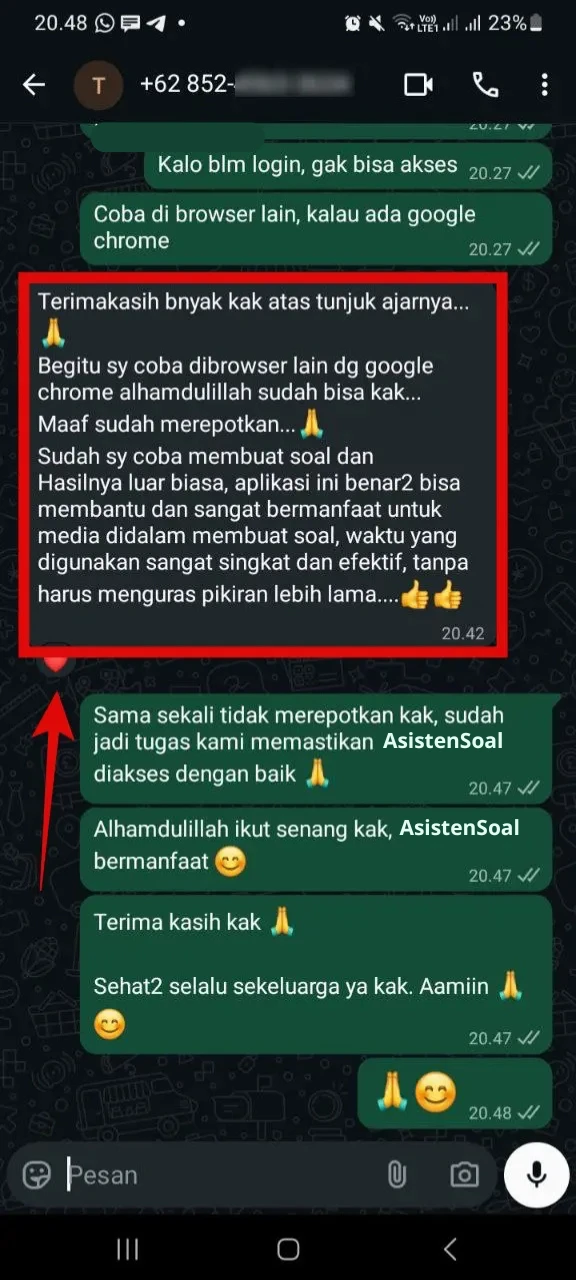Testimoni 5