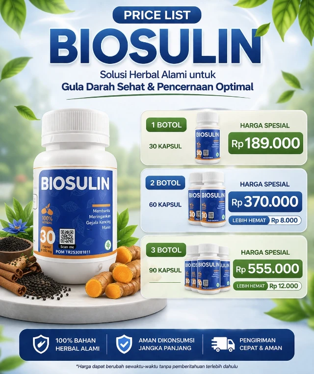 Biosulin 1 Botol