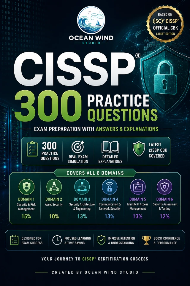 CISSP 300 Practice Questions with Answer and Explanation