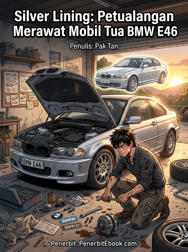 Ebook Silver Lining: Petualangan Merawat Mobil Tua Eropa BMW E46 