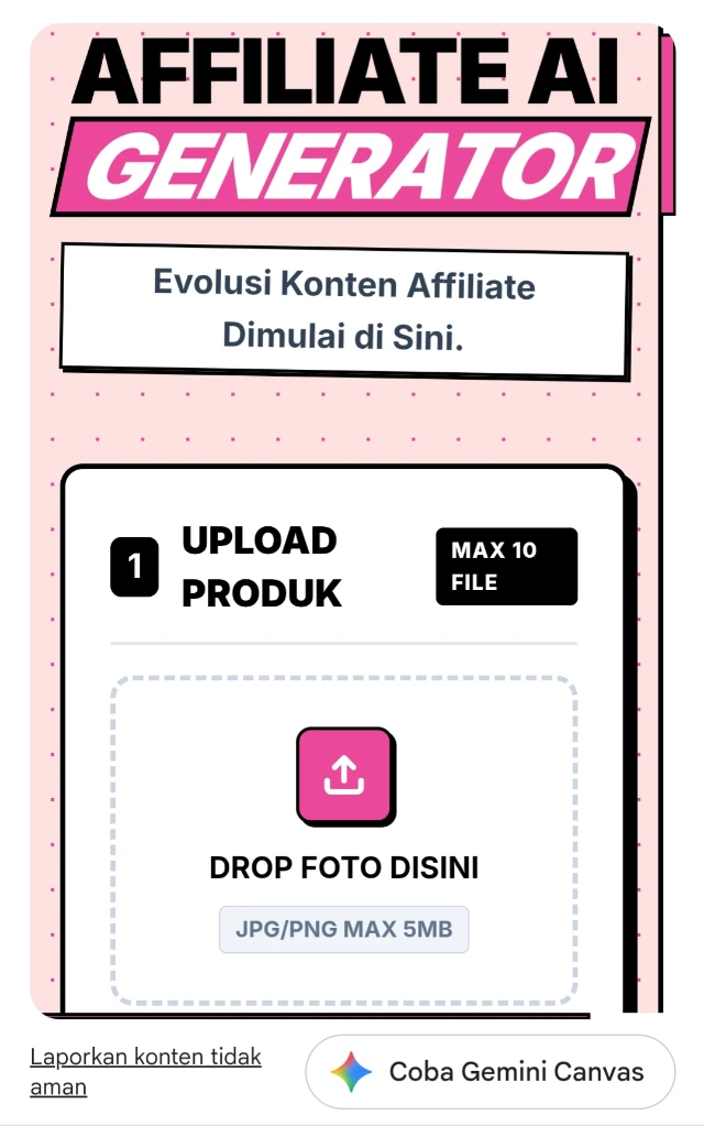 AFFILIATE AI GENERATOR