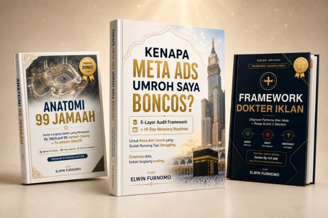 Ebook Kenapa Iklan Boncos + Bonus Anatomi 99 Jamaah + Framework Dokter Iklan