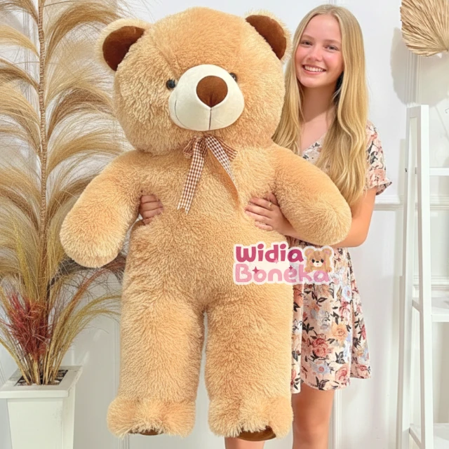 Boneka Beruang Teddy Bear Panda Jumbo 1 meter