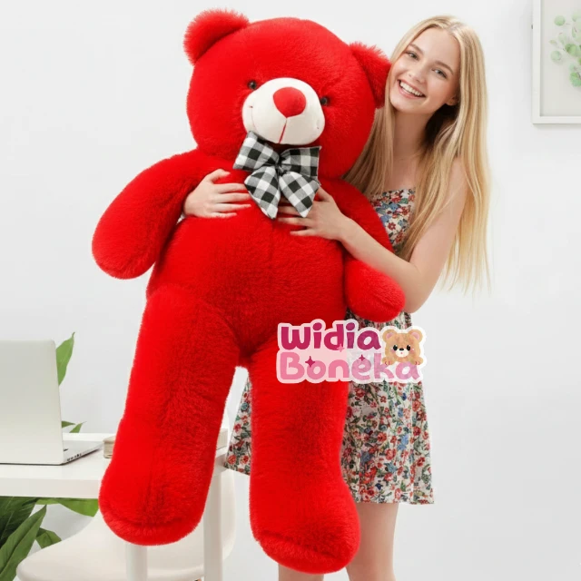 BONEKA JUMBO TEDDY BEAR DASI 1,2 METER