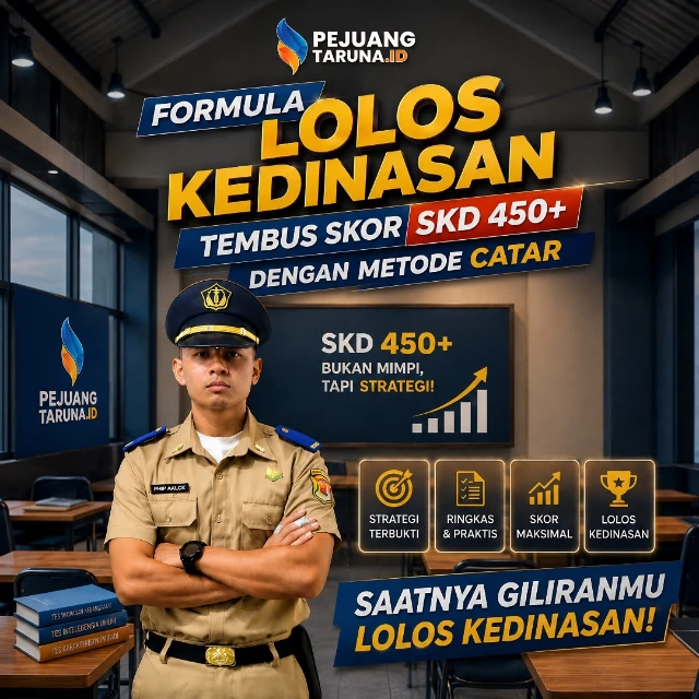 Formula Lolos Kedinasan: Tembus Skor SKD 450+ dengan Metode CATAR