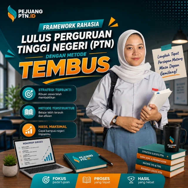 Framework Rahasia Lulus Perguruan Tinggi Negeri (PTN) dengan Metode TEMBUS