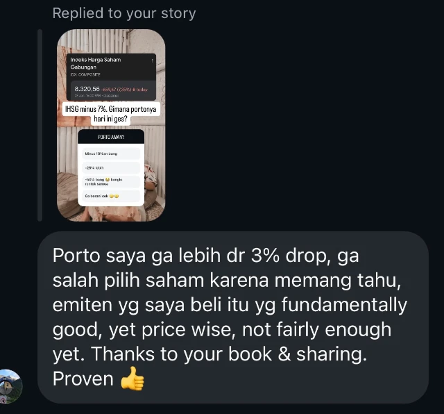 Testimoni investor