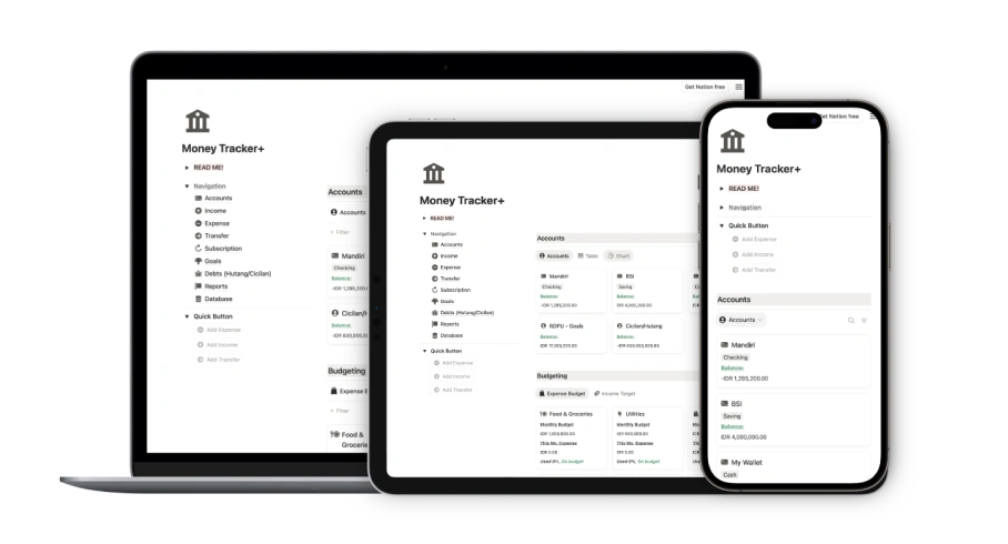 Money Tracker Preview