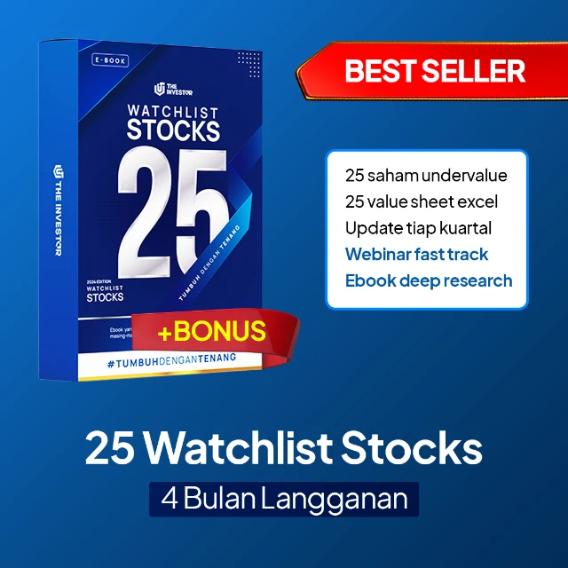 25 Ebook Watchlist Stocks (4 Month)