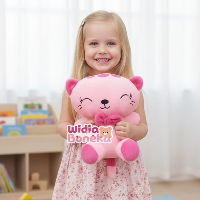 Boneka kucing cantik M 25 cm