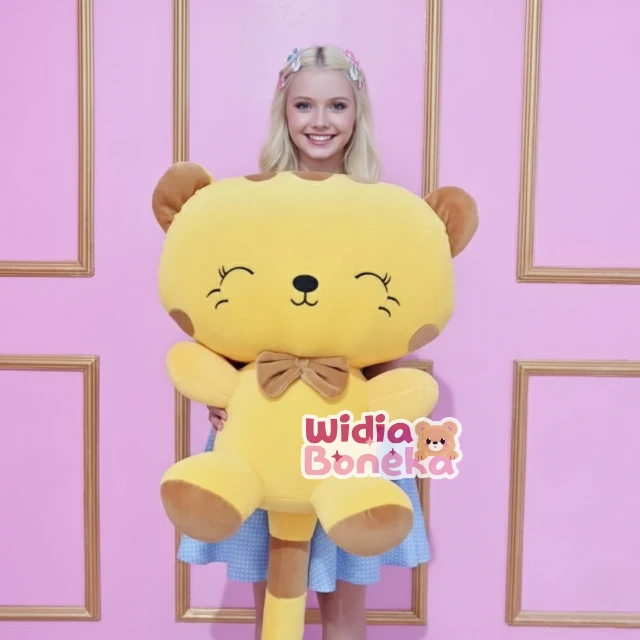 Boneka Kucing Kawai Jumbo Besar Murah Halus Lembut Lucu / Kucing Cantik