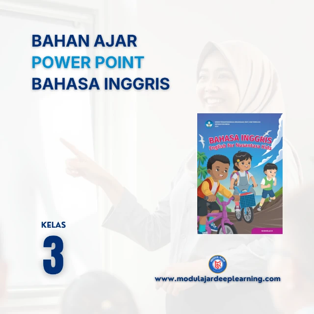 Bahan Ajar PPT B Inggris Kelas 3