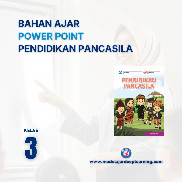 Bahan Ajar PPT Pendidikan Pancasila Kelas 3