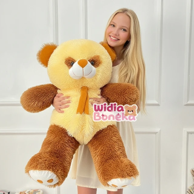 Boneka Teddy Bear Panda Kombinasi Ukuran XL 70CM