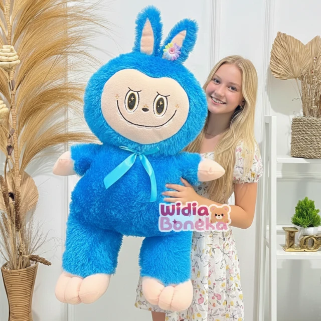 Boneka Labubu Jumbo 80cm Bahan Halus Dan Lembut