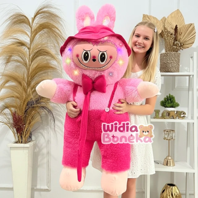 Boneka Labubu Jojon Jumbo 1,1 Meter Bahan Halus Dan Lembut