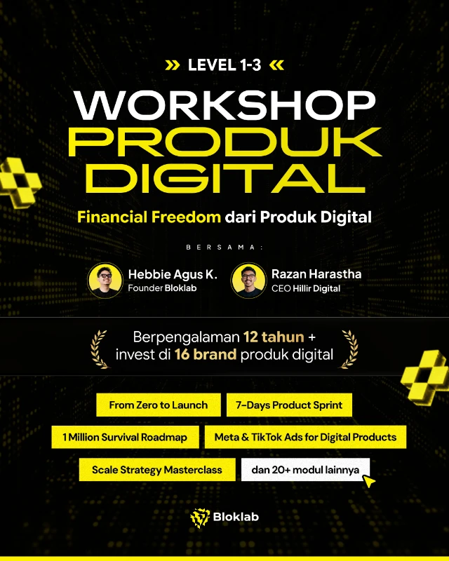 Bundling Workshop Produk Digital (All Level)