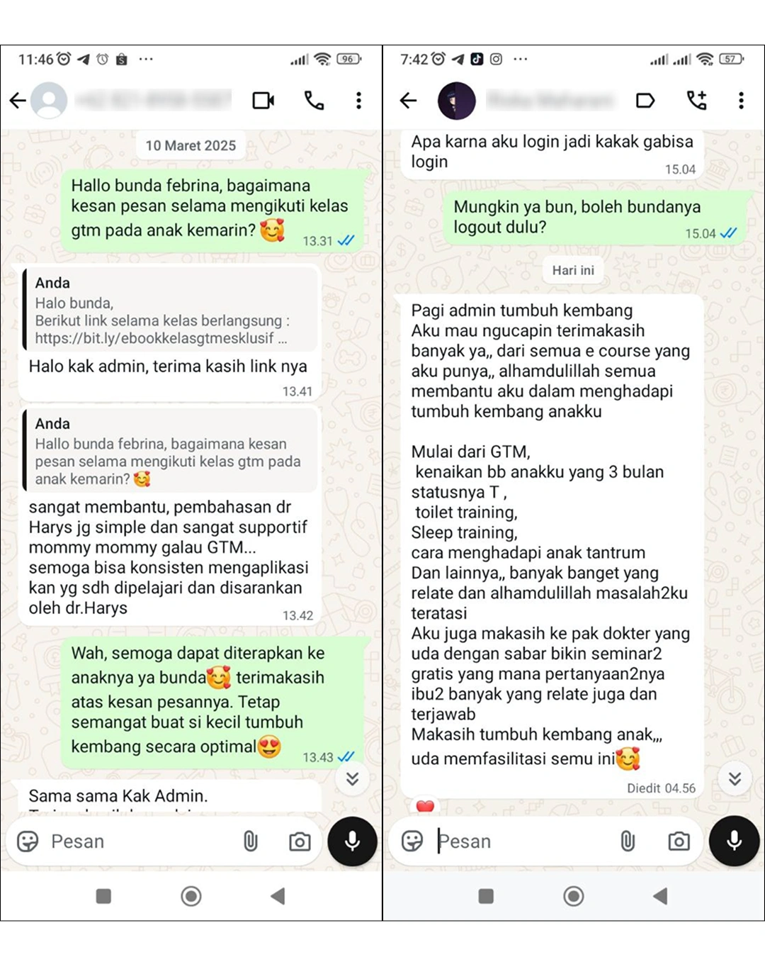 Testimoni Ibu MPASI Sukses 3