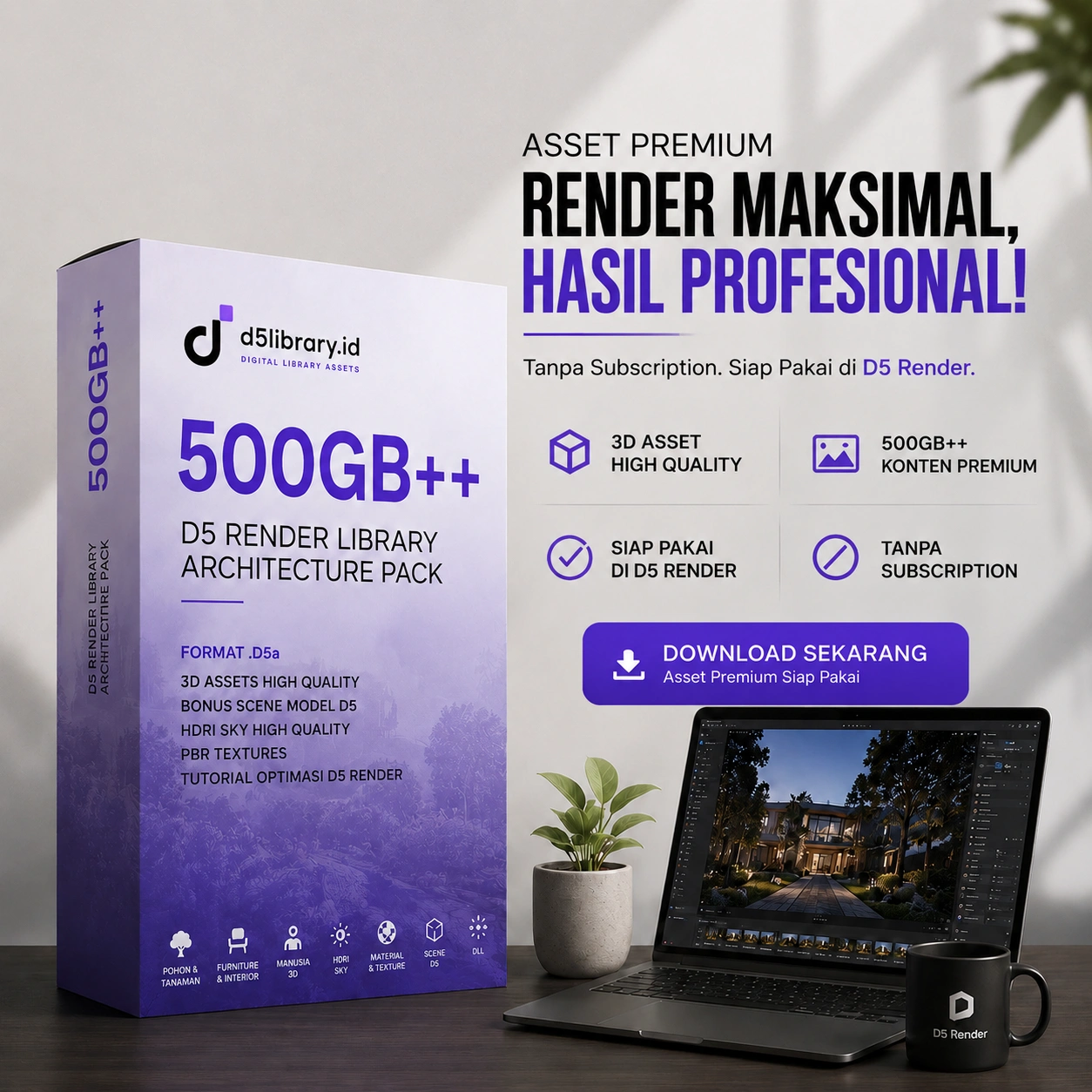 D5 Render Architecture Pack Preview