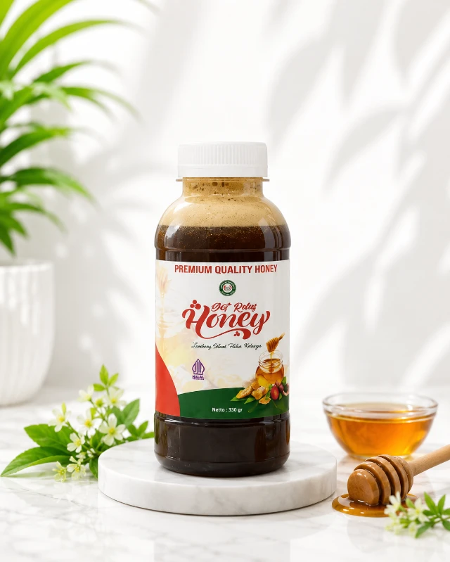 Madu Gut Relief (Madu Herbal Pengobatan Lambung) Isi 235gr