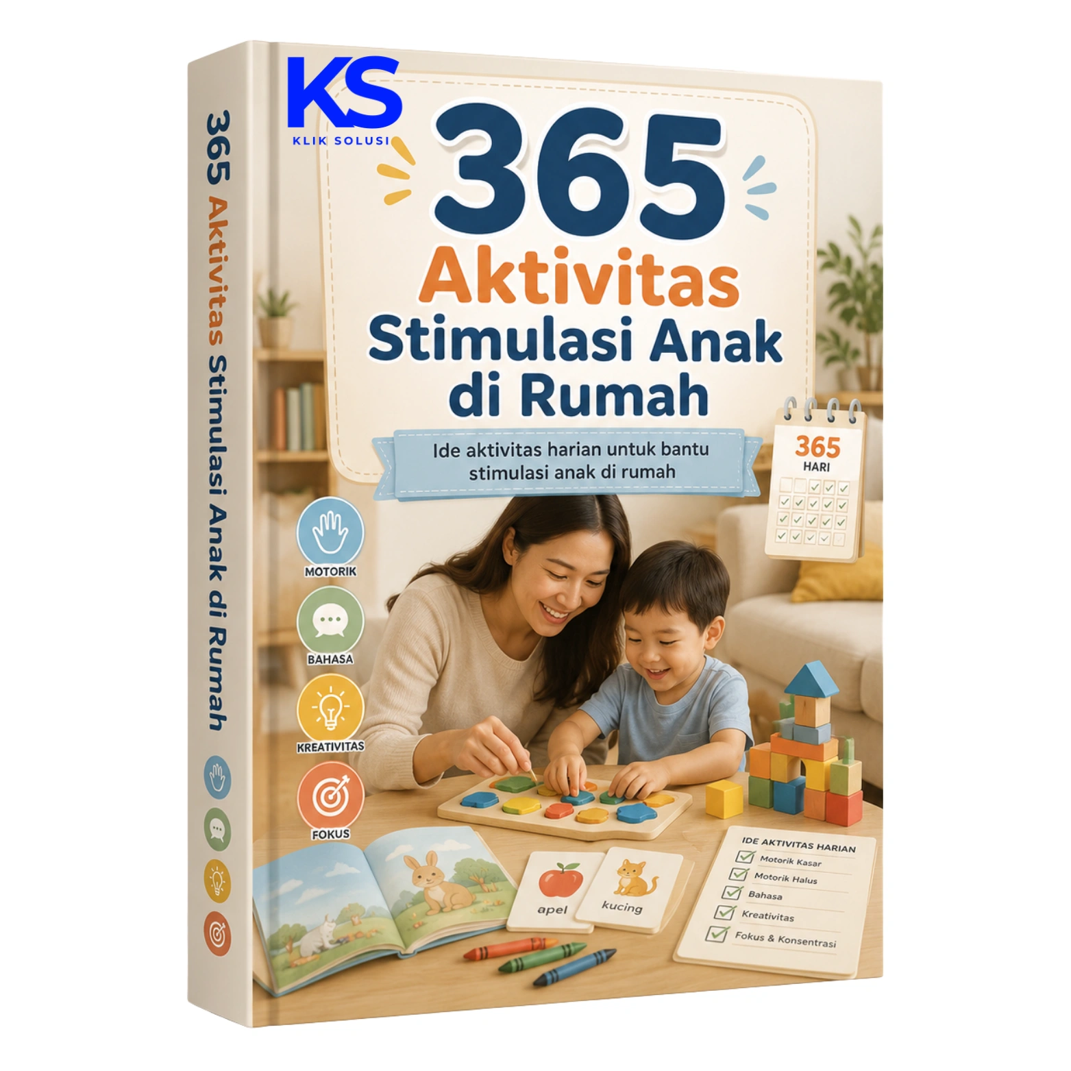 365 Aktivitas Stimulasi Anak di Rumah