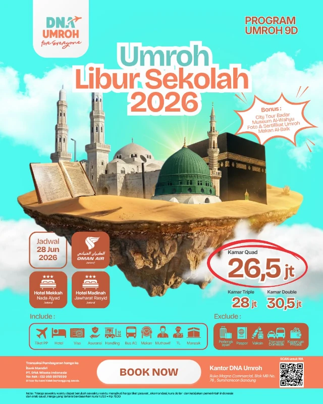 Umroh Libur Sekolah by DNA