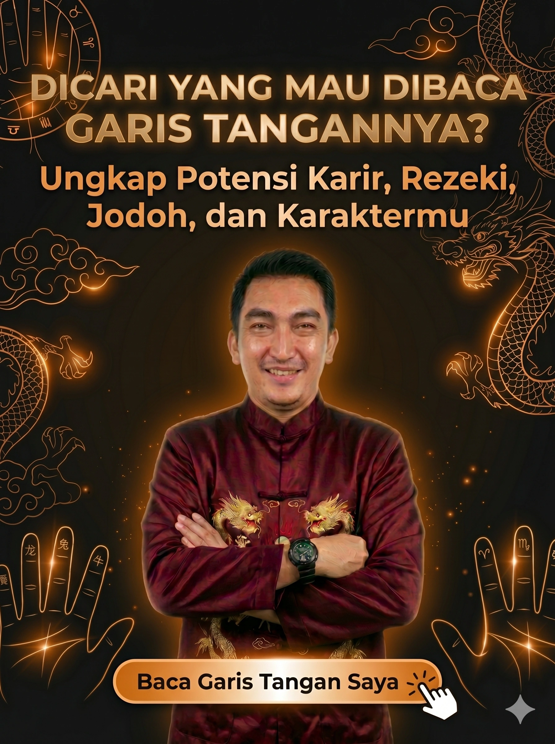 Dicari Yang Mau Dibaca Garis Tangannya