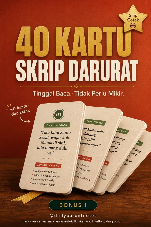 40 Kartu Skrip Darurat