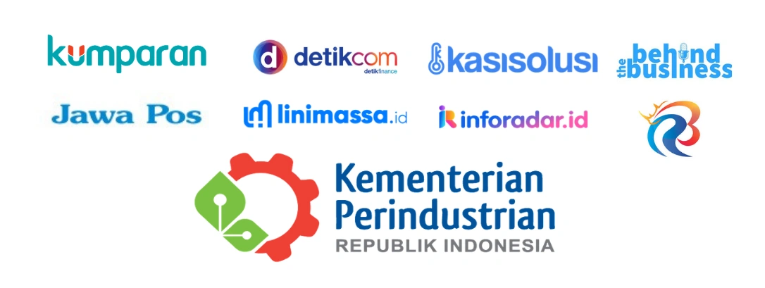 Logo media kumparan, detikcom, Jawa Pos, dan lainnya