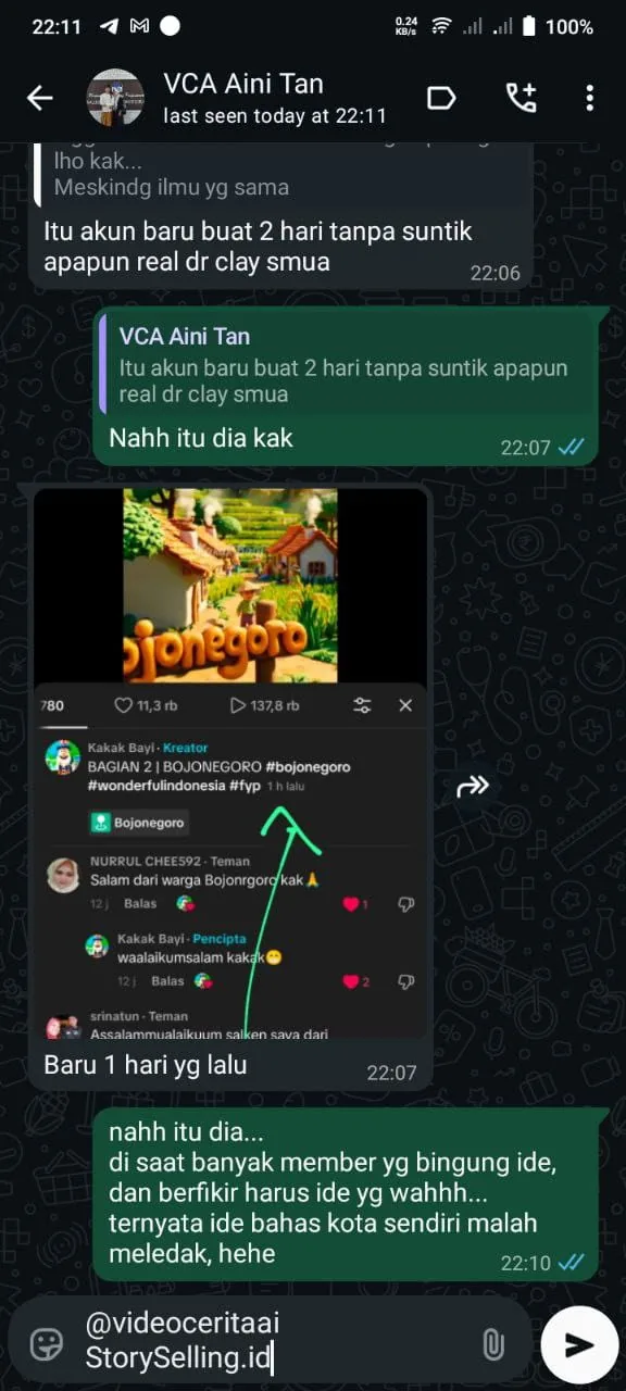 Testimoni member VCA 3