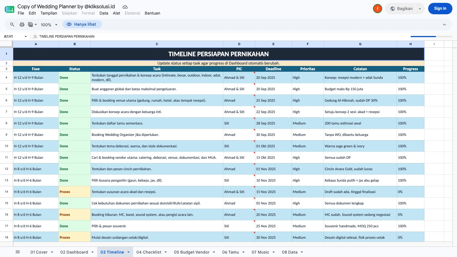 Timeline