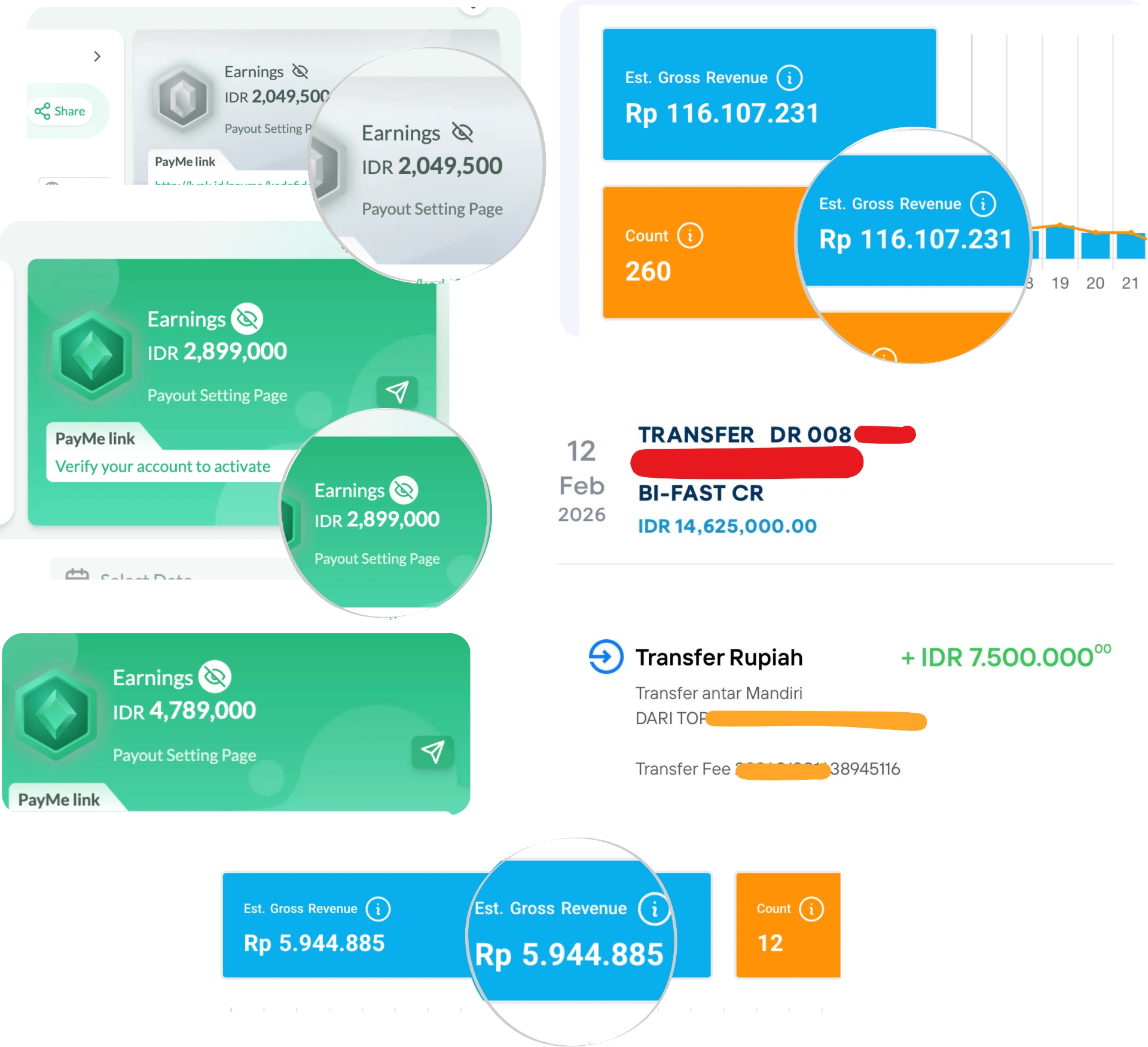 Hasil earnings murid Kadev Academy