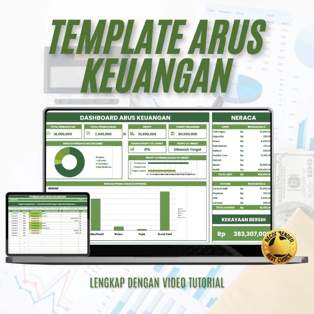 Template Arus Keuangan