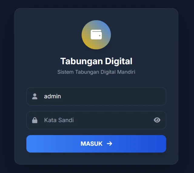 Aplikasi tabungan digital