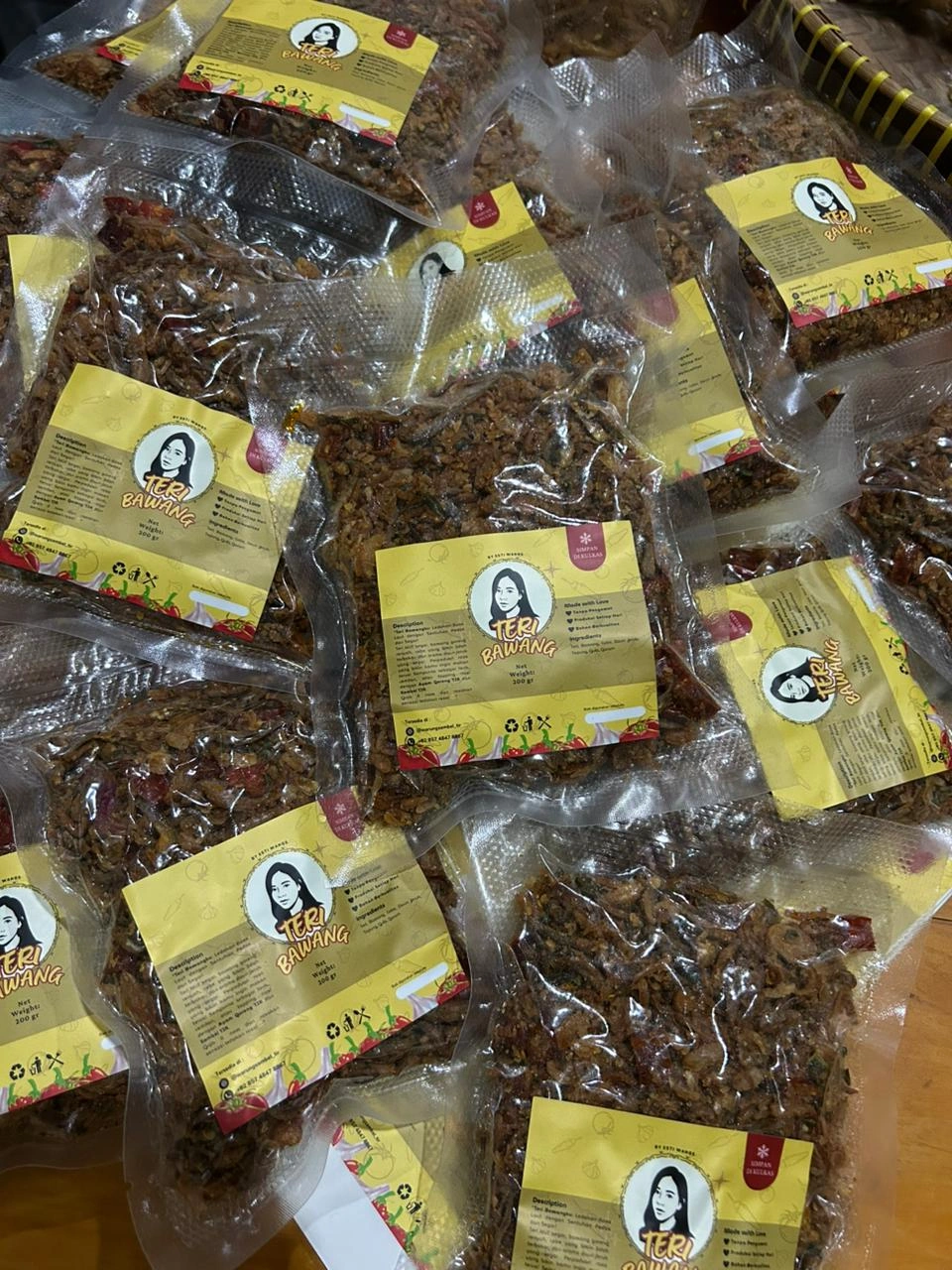 Teri Bawang Tir