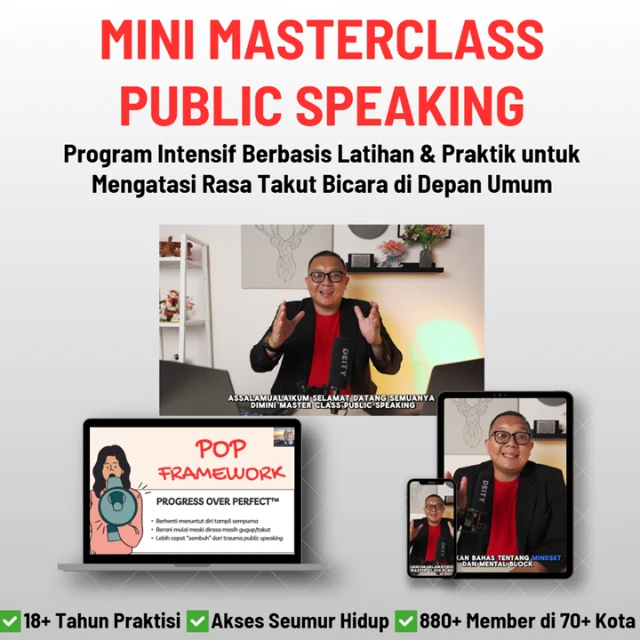 Mini Masterclass: Public Speaking