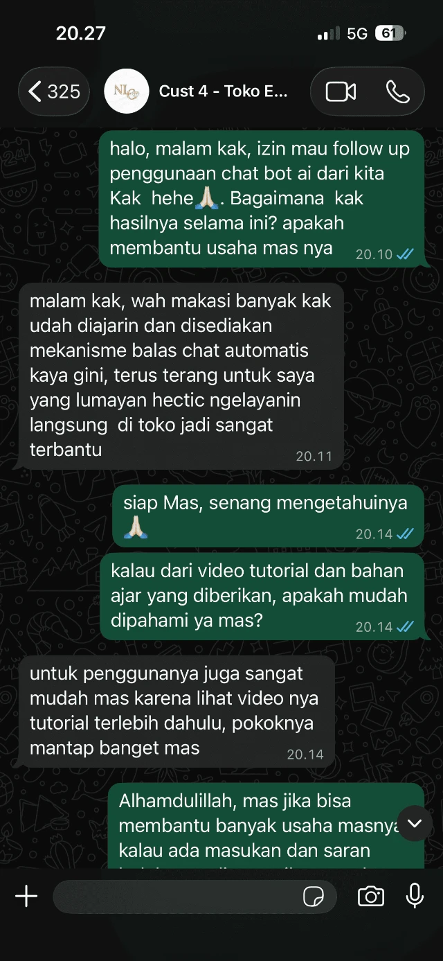 [Testimoni User 1]